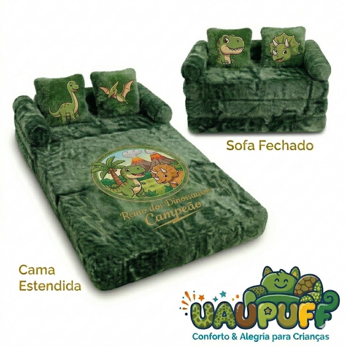 Uau Puff - Dinossauro